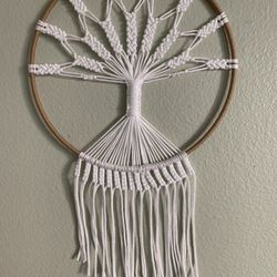 Macrame "Tree of Life" wall hanging - new in box
