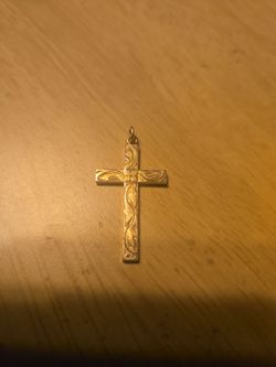 2.5g Gold Filled Cross ( Necklace Charm) see Description.