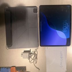 Apple iPad Air 13" (M3) 2025 🆕 AppleCare+ Warranty thru 9/3/26 | 🔋100% Battery | w/ Case + Screen Protector