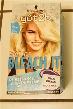 New Schwarzkopf Got2b 00A Ultra Platinum Bleach It