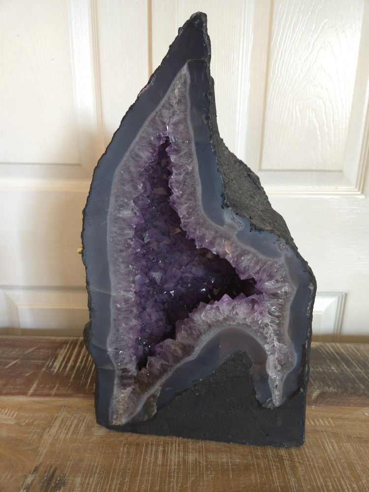Brazilian Cathedral Stand Amethyst 