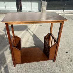 Wooden End Table 