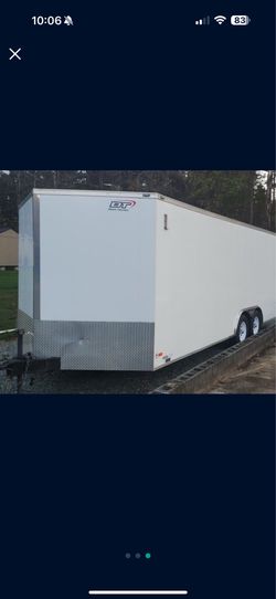 8.5x20 enclosed trailer/car hauler