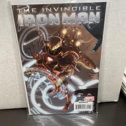 The Invincible Iron Man Marvel 1 Comic fraction larocca  d’armata peru NM