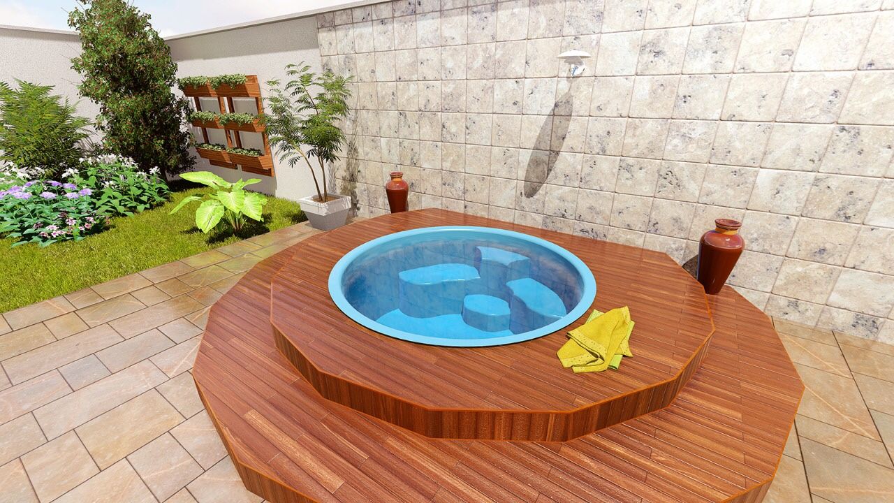 Piscinas de fibra de vidrio, Fiberglass Poll
