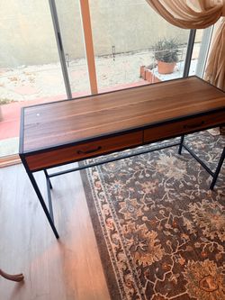 Brown  desk