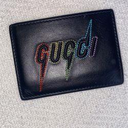 Gucci Blade Card Holder Wallet