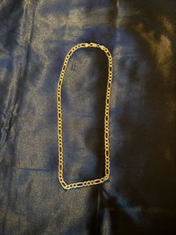 14k gold figaro chain