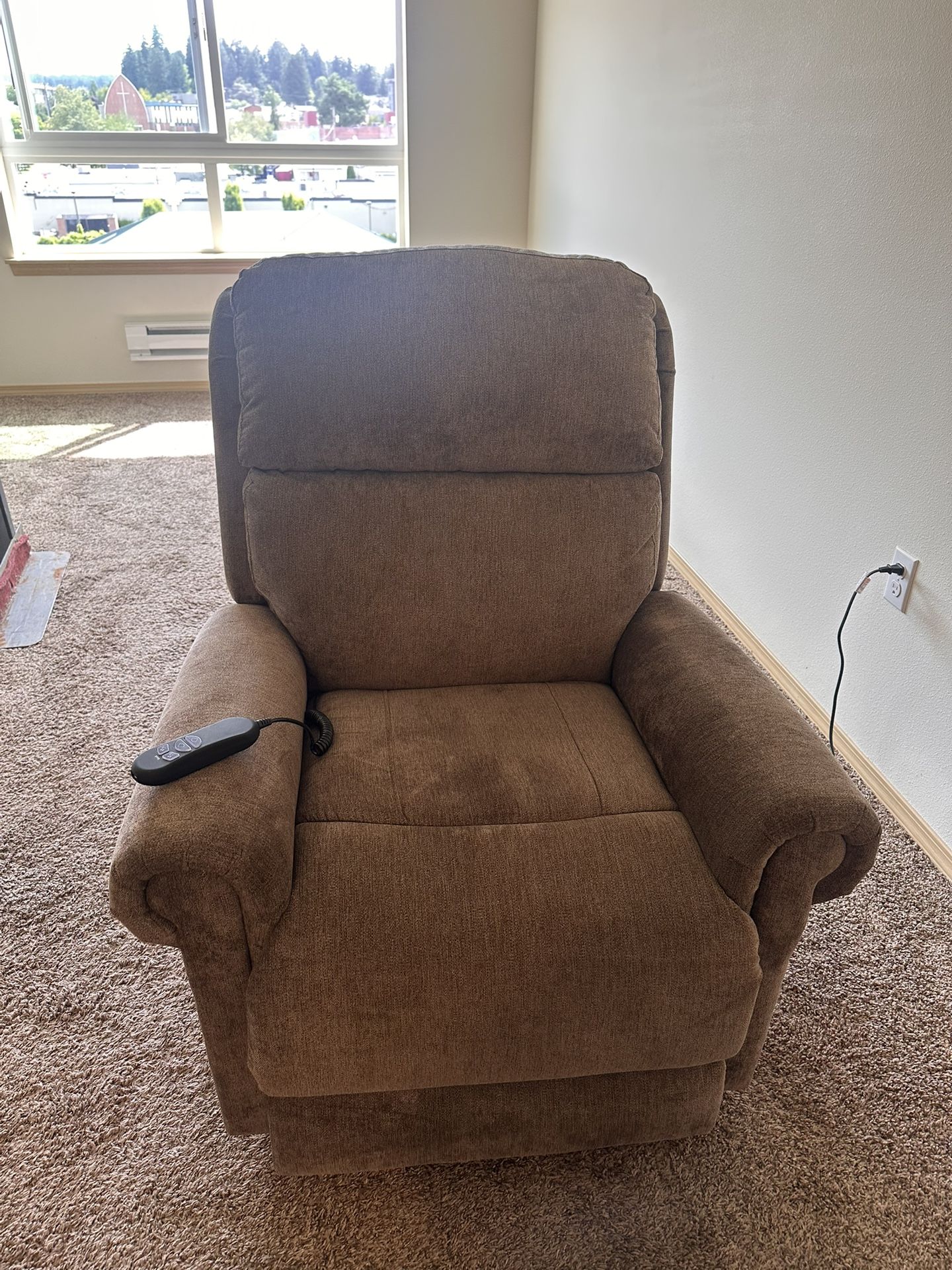 Like Brand New Full Electric Fabric Recliner