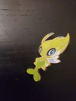 Pokemon Celebi Pinback Pin
