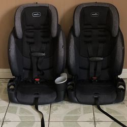 TWO EVENFLO MAESTRO CAR SEATS 2 IN 1 BOOSTER!!!!