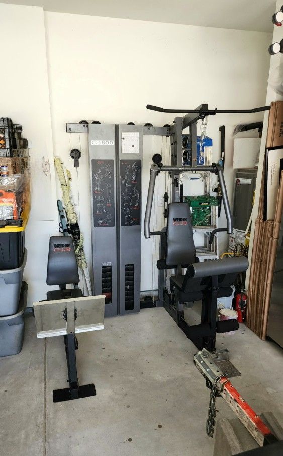 Weider C4800 Gym Equipment Used 250 for Sale in Loganville GA OfferUp