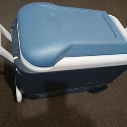 igloo cooler with wheels