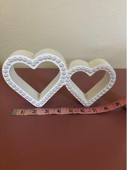 Wooden Hearts Decor