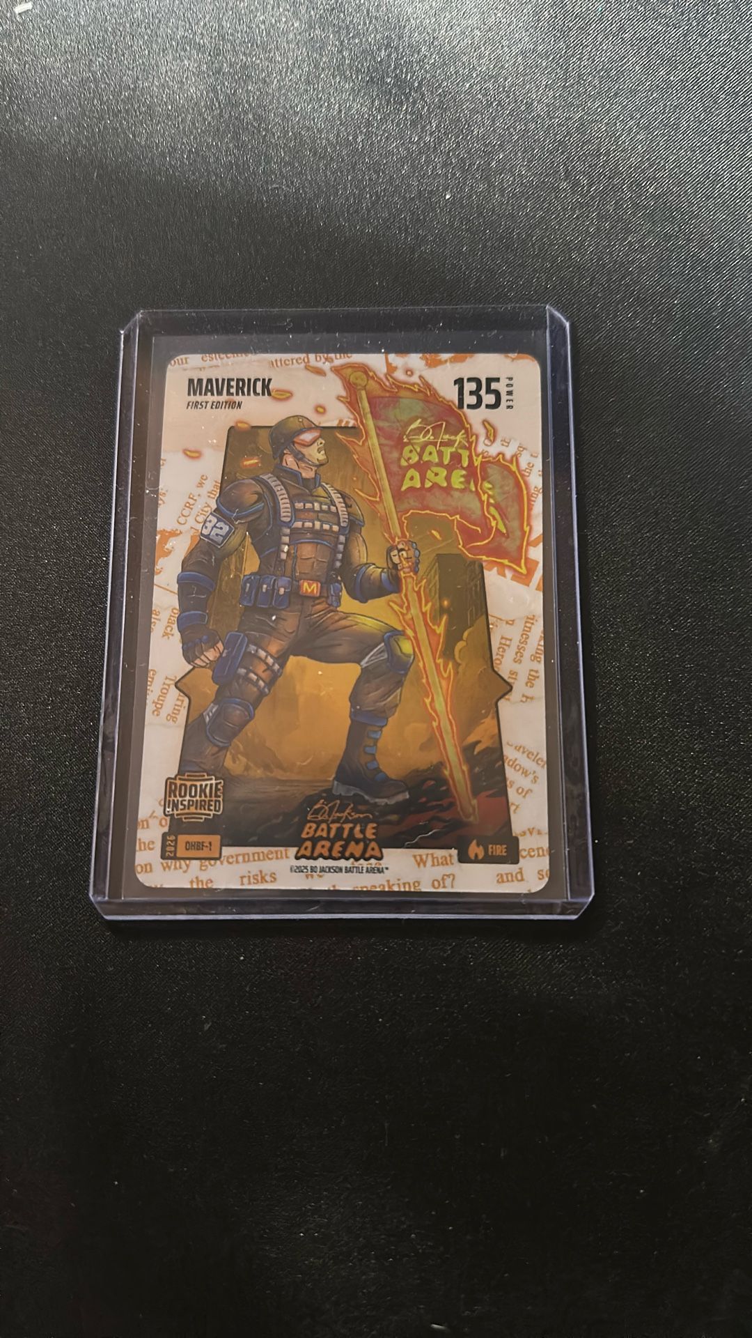 2026 Bo Jackson Battle Arena Fire Orange Headlines #OHBF-1 Maverick Cooper Flagg SP *RARE*