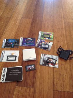 Nintendo Gameboy advanced Sp final fantasy version with selection of games