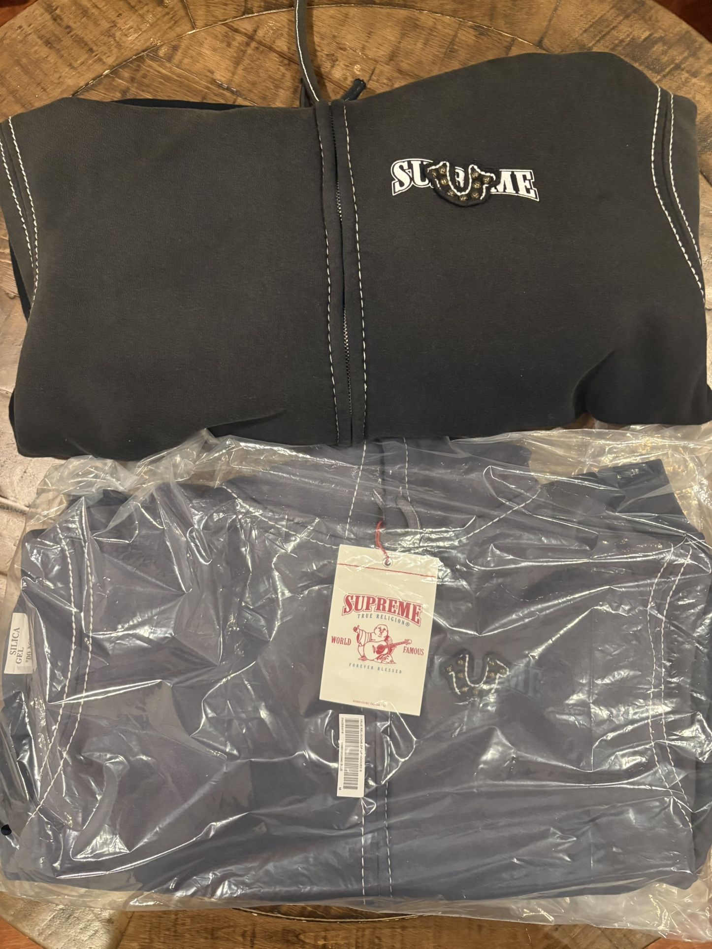 Supreme FW25’ week 13 Supreme®/True Religion® Zip Up Hooded Sweatshirt