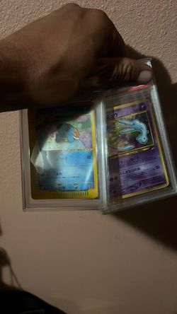 Both Psa 5 corocco mew and McDonald’s squirtle