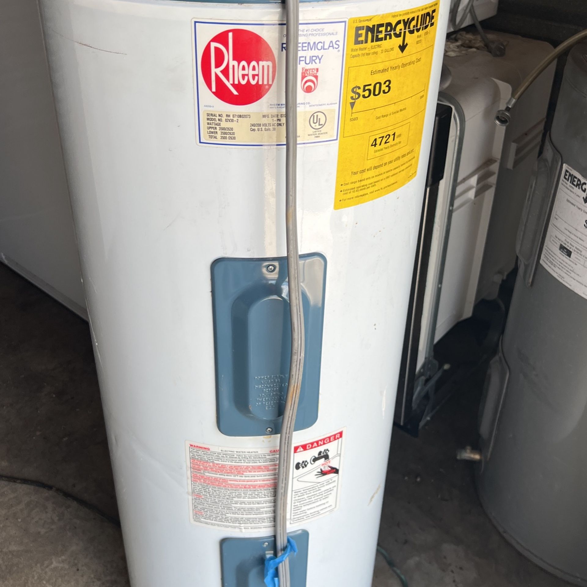 Water heater Perfect De 30 Galones