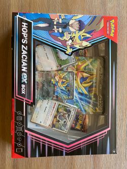 Pokémon TCG: Hop’s Zacian ex Box — Factory Sealed