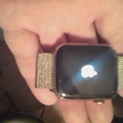 Apple Watch Generation 4. Silver Mesh Band