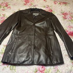 Women’s Brown Real Leather Jacket