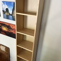 Light Wood Bookshelf