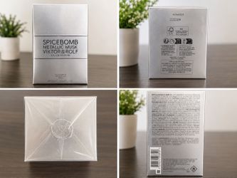 Viktor & Rolf Spicebomb Metallic Musk EDP 3.04 oz (90ml) – Brand New Sealed