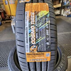 205/45/17 New Tires 