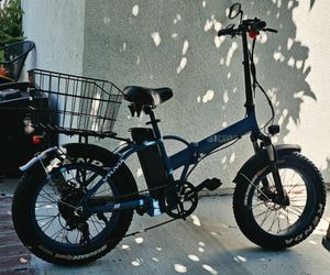 VTUVIA SK20 folding fat tire electric bike