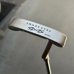 Snake Eyes MSC1 Milled Face Putter Face Balanced 34”