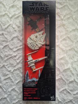Star Wars Black Series Titanium Series 4-Pack Vehicles (New/Sealed)