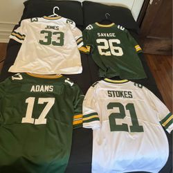 Authentic Green Bay Packers NFL Jersey Bundle 