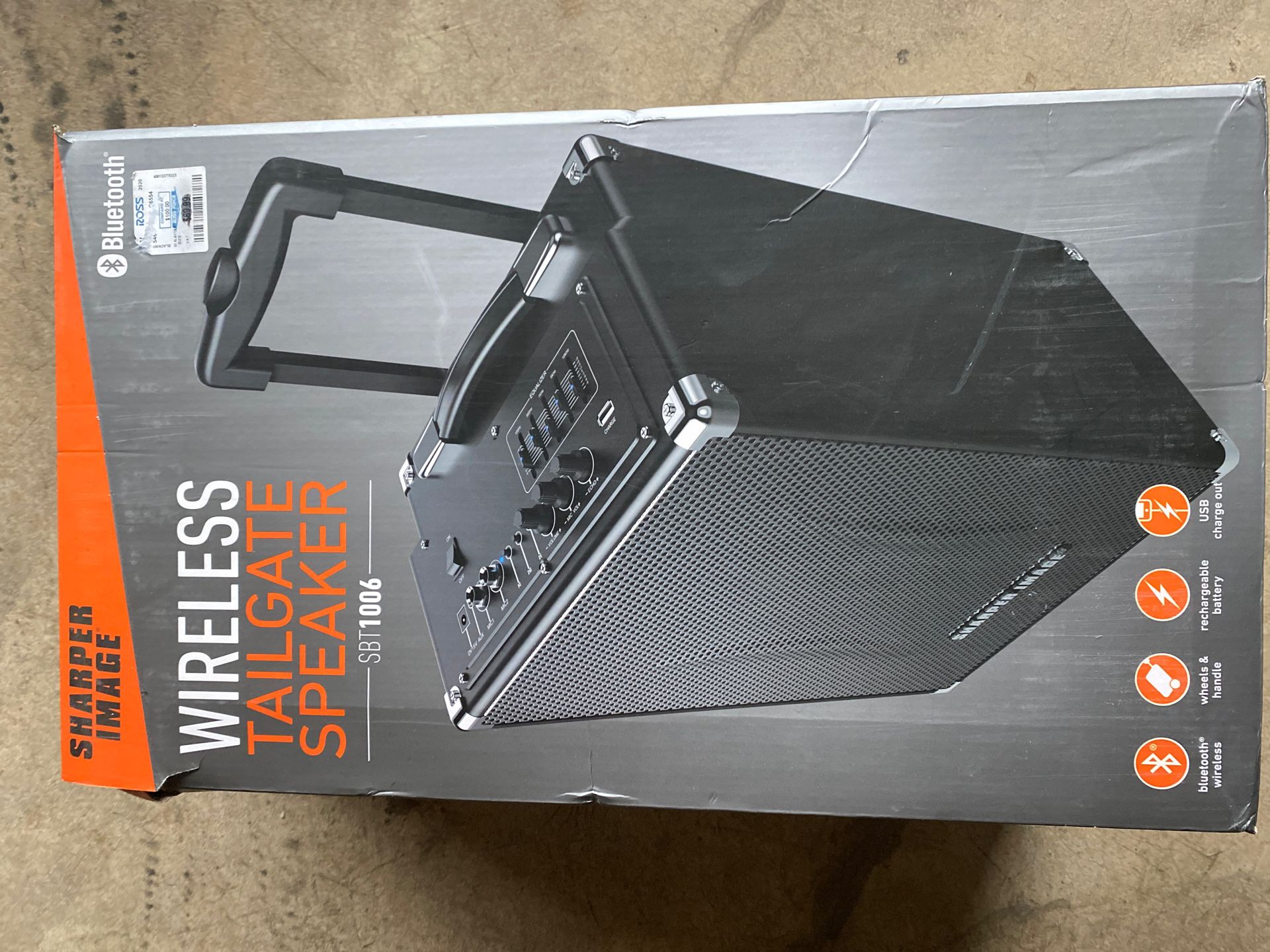 Wireless tailgate speaker  Brand  New 
