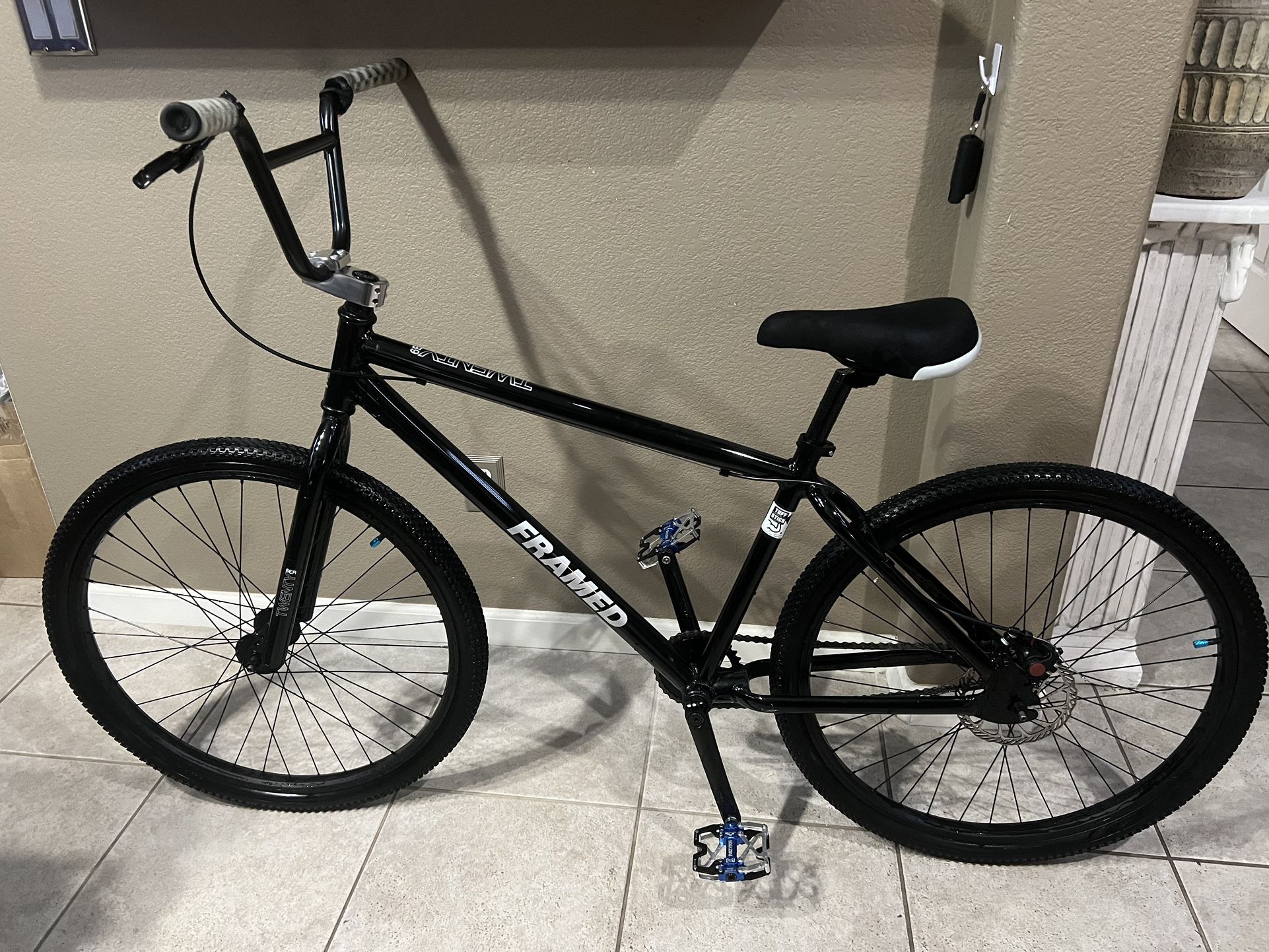 Framed twenty6er bmx bike on sale