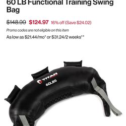 Training Swing Bag