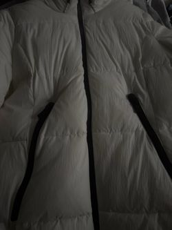 white MK puffer size L