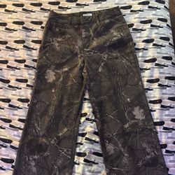 Juniors Wide Leg Jeans