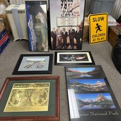 Framed Artwork 5 Each 