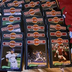 Lot Of 22 Baseball Legends Hardcover Books