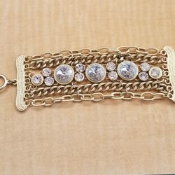 New Wide Costume Jewelry Bracelet 