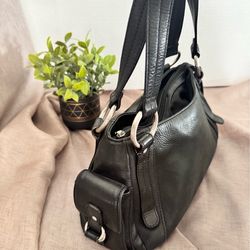 Preston & York Black Leather Purse