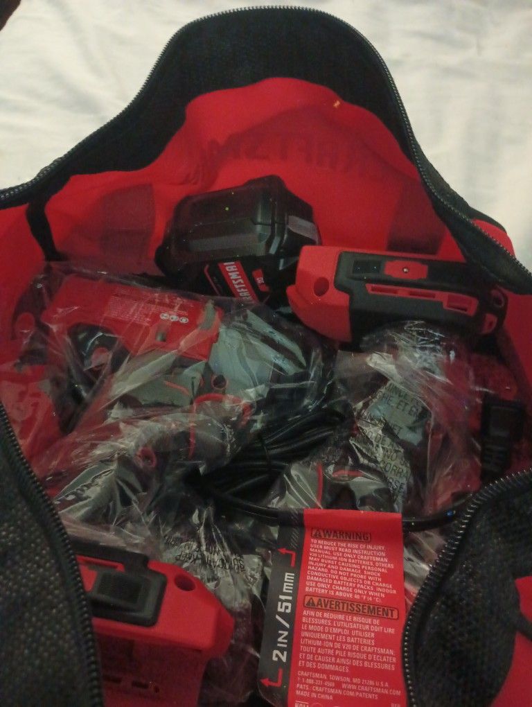 Craftsman Combo Set With Both Of The Batteries