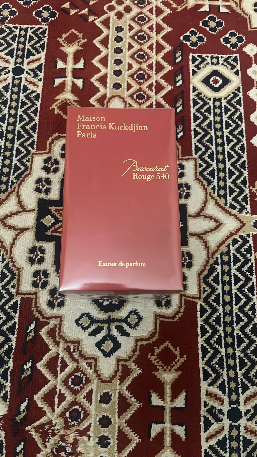 Baccarat Rouge 540 Maison Francis Kurkdjian Paris, Extrait De Parfum