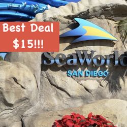 2 SeaWorld San Diego Tickets Expire 12/21