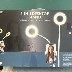 Vivitas 3-in-1 Desktop Stand (Vlog podcast Essentials)