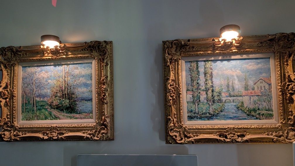 Beautiful Pair Of impressionist Paintings
