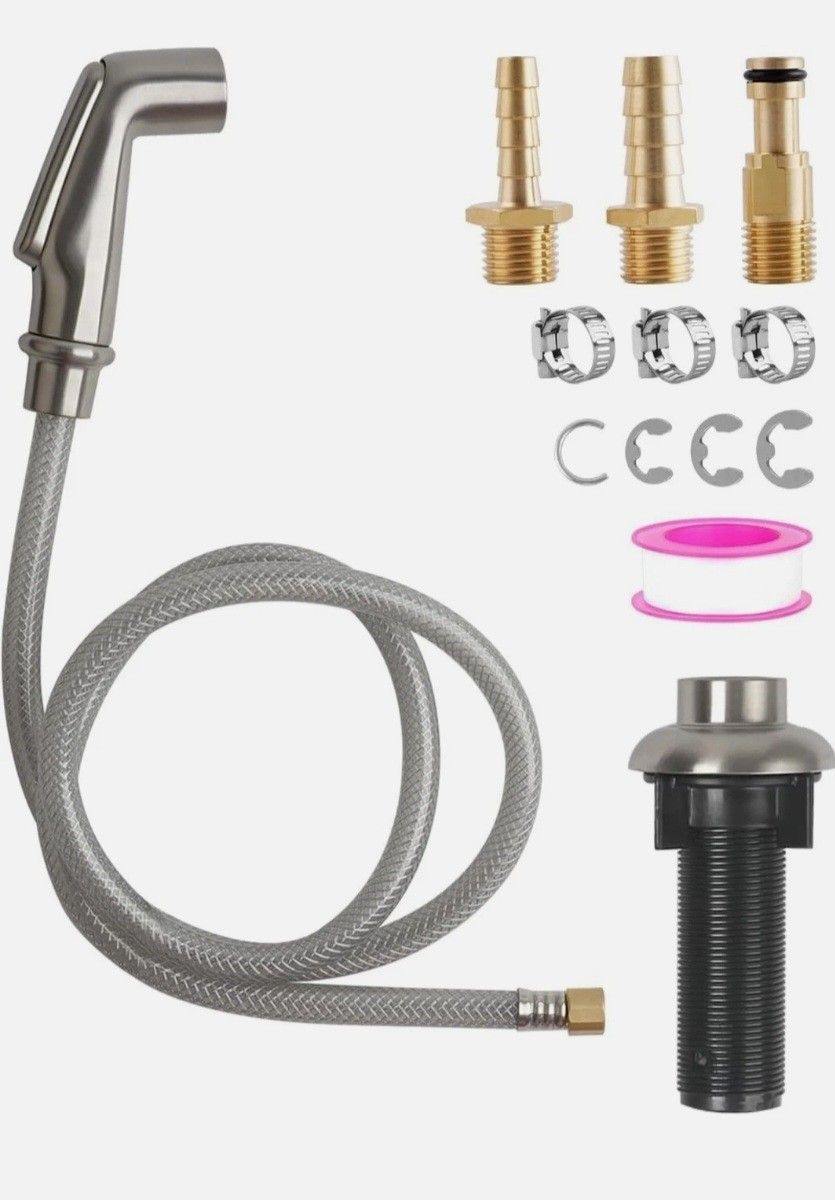 Hygie Rinse Universal Sink Sprayer Attachment for Faucet, Kitchen Side Sprayer