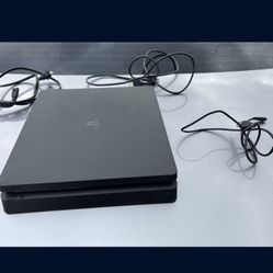 PS4 Slim Comes With Red Controller In Really Great Condition Asking $130 