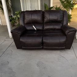 Recliner Leather Couch 